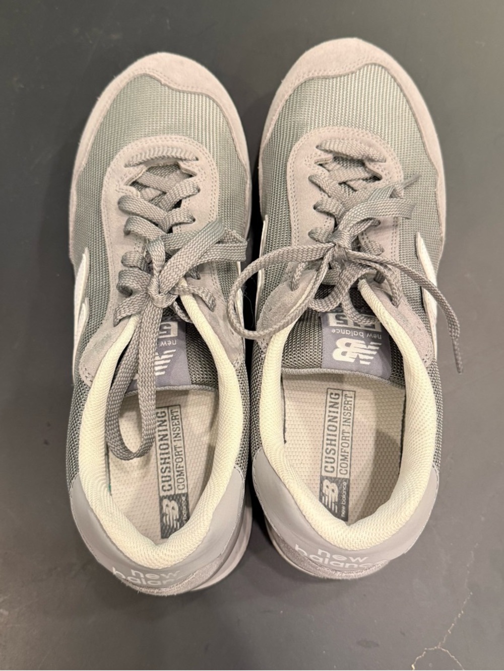 New Balance Gray Athletic Sneakers - Picture 4 of 10